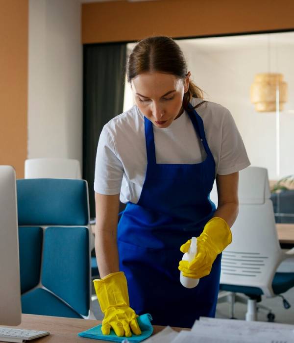 Medical Centre & Clinic Cleaning team disinfecting treatment areas