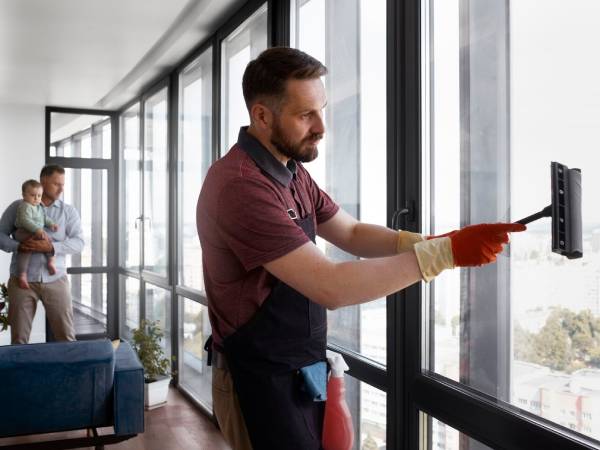 Clear Views Start with the Best Commercial Window Cleaners in Romaine